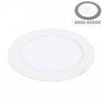 18W LED Mini Panel Rund Kaltweiß 18W LED Mini Panel Rund Kaltweiß