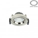 8W LED COB Einbauleuchte Rund Schwenkbar Kaltweiß Inox 8W LED COB Einbauleuchte Rund Schwenkbar Kaltweiß Inox