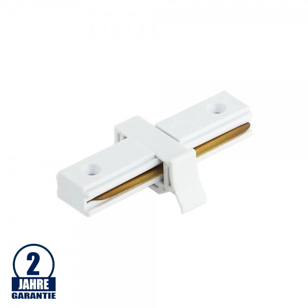 Verbinder für 1 Ph. Stromschiene Weiß LINE Verbinder für 1 Ph. Stromschiene Weiß LINE