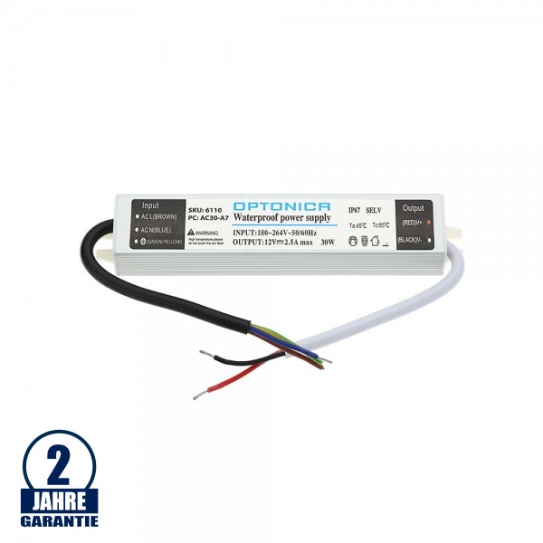 30W 12V DC Metall Netzteil Wassergeschützt 30W 12V DC Metall Netzteil Wassergeschützt