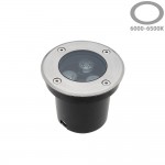 3W LED Bodenleuchte für Außenmontage 230V IP65 Kaltweiß 3W LED Bodenleuchte für Außenmontage 230V IP65 Kaltweiß