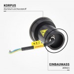 1W LED Bodenleuchte für Außenmontage 230V IP65 Kaltweiß 1W LED Bodenleuchte für Außenmontage 230V IP65 Kaltweiß