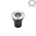 1W LED Bodenleuchte für Außenmontage 230V IP65 Kaltweiß 1W LED Bodenleuchte für Außenmontage 230V IP65 Kaltweiß
