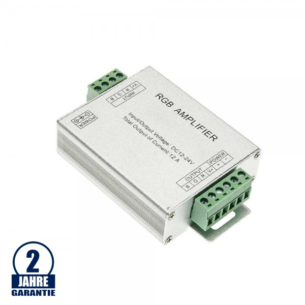 144W Verstärker für LED Streifen/Leiste (3x4A) 144W Verstärker für LED Streifen/Leiste (3x4A)