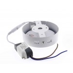 6W LED Aufbau Mini Panel Rund Kaltweiß 6W LED Aufbau Mini Panel Rund Kaltweiß