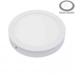 18W LED Aufbau Mini Panel Rund Kaltweiß 18W LED Aufbau Mini Panel Rund Kaltweiß