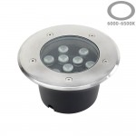 7W LED Bodenleuchte für Außenmontage 230V IP65 Kaltweiß 7W LED Bodenleuchte für Außenmontage 230V IP65 Kaltweiß