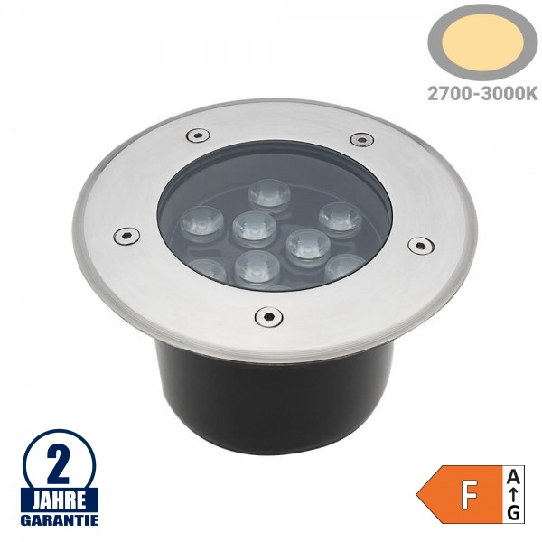 7W LED Bodenleuchte für Außenmontage 230V IP65 Warmweiß 7W LED Bodenleuchte für Außenmontage 230V IP65 Warmweiß
