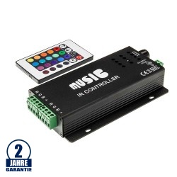 RGB Musik/Infrarot Controller 144W/12V 288W/24V 12A