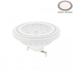 15W LED AR111/G53 12V AC/DC 30° Neutralweiß