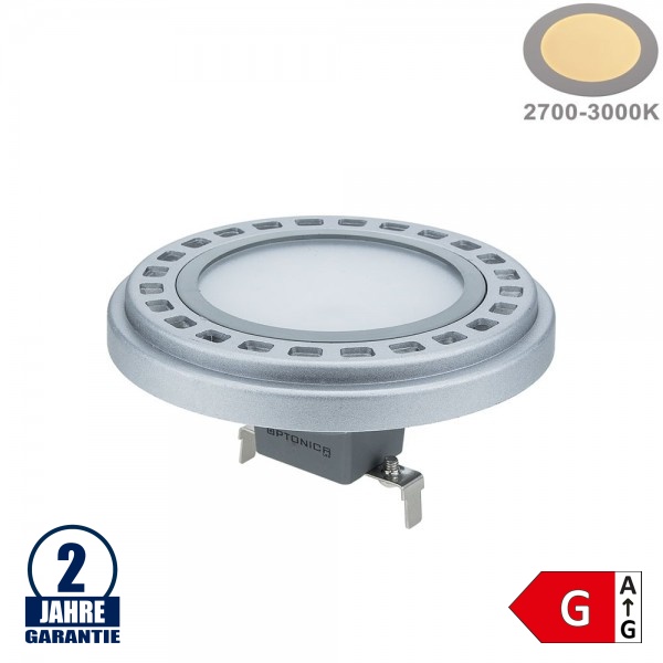 15W LED AR111/G53 12V AC/DC 120° Warmweiß 15W LED AR111/G53 12V AC/DC 120° Warmweiß