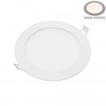 12W LED Mini Panel Rund Neutralweiß 12W LED Mini Panel Rund Neutralweiß