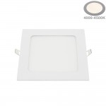 12W LED Mini Panel Quadratisch Neutralweiß 12W LED Mini Panel Quadratisch Neutralweiß
