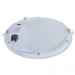 24W LED Mini Panel Rund Kaltweiß