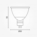 6W LED COB GU5.3/MR16 Spot Kaltweiß 6W LED COB GU5.3/MR16 Spot Kaltweiß