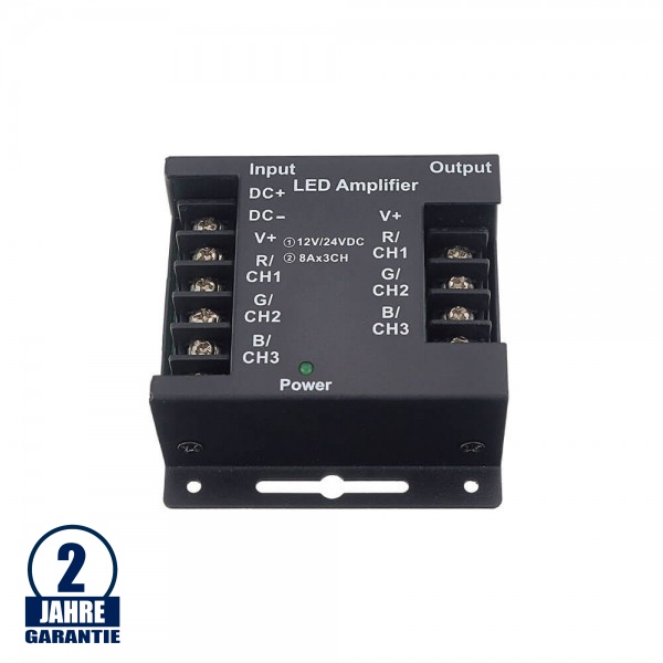 RGB Verstärker 288W/12V 576W/24V 24A RGB Verstärker 288W/12V 576W/24V 24A