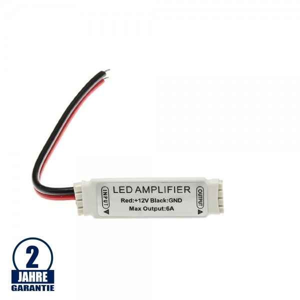 RGB Verstärker MINI 72W/12V 6A