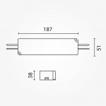 MEAN WELL 100W 24V DC Kunststoff Netzteil Wassergeschützt IP67 MEAN WELL 100W 24V DC Kunststoff Netzteil Wassergeschützt IP67