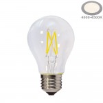 5W LED FILAMENT E27 A60 Birne Glas Neutralweiß 5W LED FILAMENT E27 A60 Birne Glas Neutralweiß