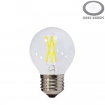 4W LED FILAMENT E27 G45 Birne Glas Kaltweiß 4W LED FILAMENT E27 G45 Birne Glas Kaltweiß