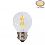 4W LED FILAMENT E27 G45 Birne Glas Warmweiß 4W LED FILAMENT E27 G45 Birne Glas Warmweiß