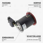 Einbaurahmen für LED GU10 Rund Schwenkbar Inox IP20 Einbaurahmen für LED GU10 Rund Schwenkbar Inox IP20