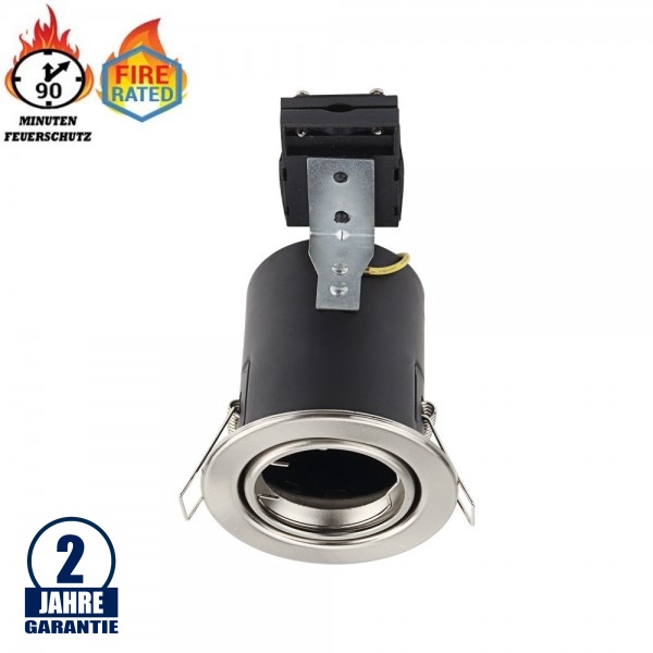 Einbaurahmen für LED GU10 Rund Schwenkbar Inox IP20 Einbaurahmen für LED GU10 Rund Schwenkbar Inox IP20