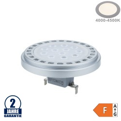 12W LED AR111/G53 12V AC/DC 30° Neutralweiß