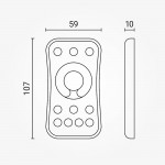 LED Single Color Dimmer Controller-SET LED Single Color Dimmer Controller-SET