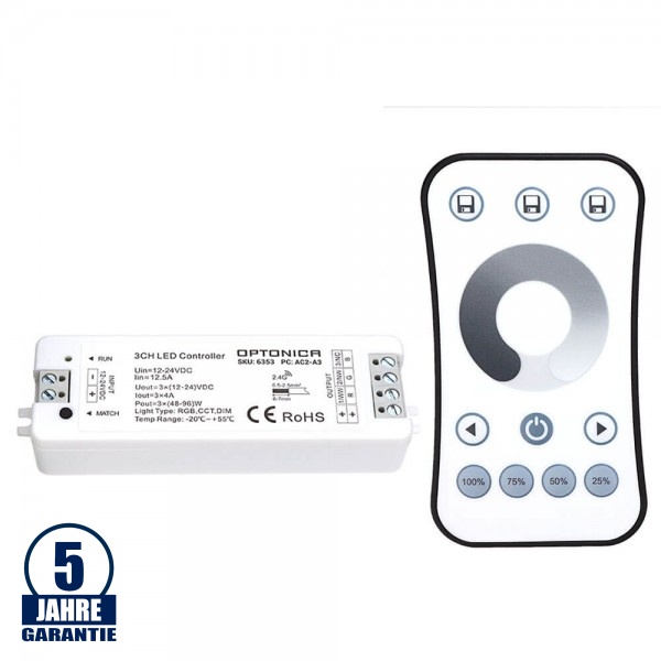 LED Single Color Dimmer Controller-SET LED Single Color Dimmer Controller-SET