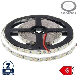 120SMD/m 9,6W/m 12V LED Streifen 3528 Kaltweiß 1m
