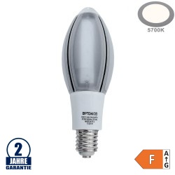 50W LED E40 Kolbenlampe Kunststoff Kaltweiß