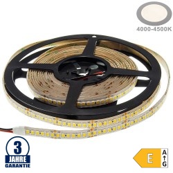 196SMD/m 20W/m 24V Professional LED Streifen 2835 Neutralweiß Spritzwassergeschützt 1m