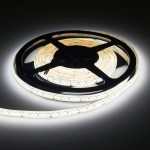 196SMD/m 20W/m 24V Professional LED Streifen 2835 Kaltweiß Spritzwassergeschützt 1m