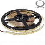 196SMD/m 20W/m 24V Professional LED Streifen 2835 Kaltweiß Spritzwassergeschützt 1m