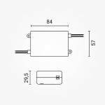 MEAN WELL 35W 24V DC Kunststoff Netzteil IP42 MEAN WELL 35W 24V DC Kunststoff Netzteil IP42