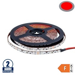 60SMD/m 7,2W/m 12V LED S-Streifen 2835 Rot 1m