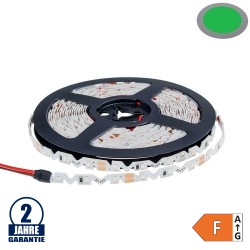 60SMD/m 7,2W/m 12V LED S-Streifen 2835 Grün Spritzwassergeschützt 1m