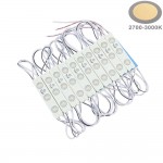 LED 12V SMD 3 2835 Modul 1W IP65 Warmweiß