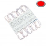 LED 12V SMD 3 2835 Modul 1W IP65 Rot