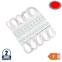 LED 12V SMD 3 2835 Modul 1W IP65 Rot