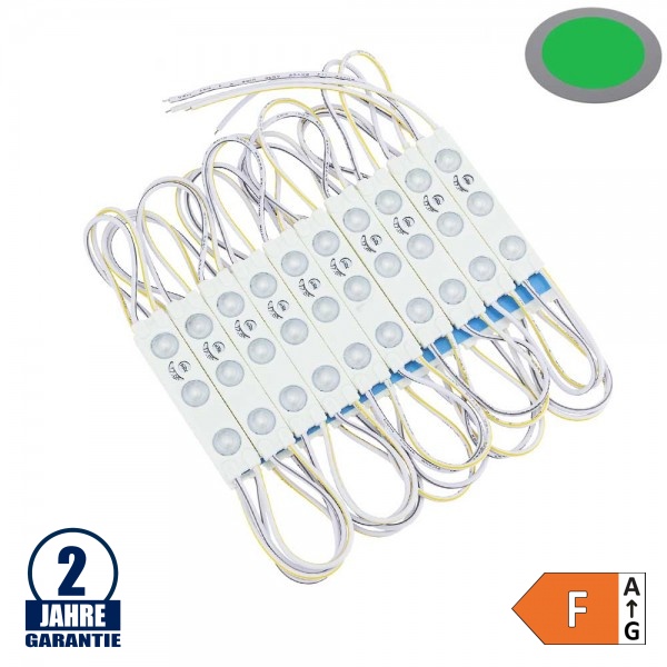 LED 12V SMD 3 2835 Modul 1W IP65 Grün