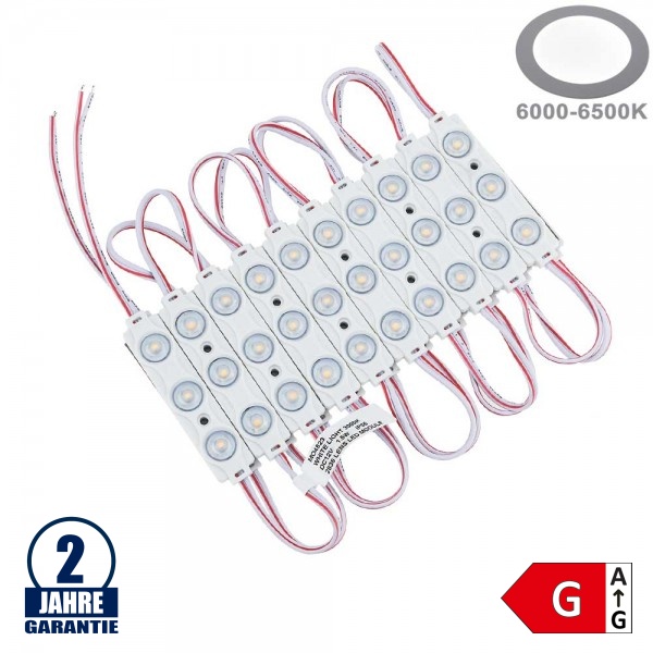 LED 12V SMD 3 2835 Modul 1,5W IP65 Kaltweiß