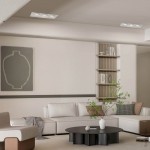 Einbaurahmen für LED AR111 Rechteckig 485x185mm Schwenkbar 3 Spots Weiß 2er Packung