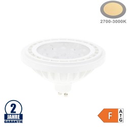 15W LED GU10/AR111 Spot 30° Warmweiß