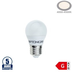 4W LED E27 G45 Birne Kunststoff Professional Neutralweiß