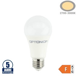 12W LED E27 A60 Birne Kunststoff Professional Warmweiß