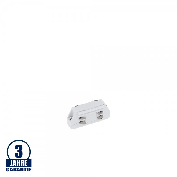 Mini Verbinder für 3Ph. Stromschiene Professional Weiß