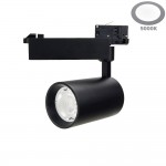 25W LED COB 3Ph. Schienenstrahler Professional Tageslicht Schwarz 25W LED COB 3Ph. Schienenstrahler Professional Tageslicht Schwarz