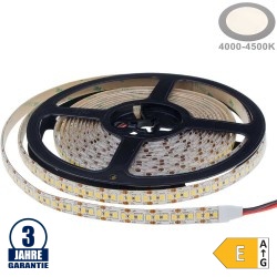 198SMD/m 20W/m 12V Professional LED Streifen 2835 Neutralweiß Spritzwassergeschützt 1m